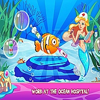 Funny Mermaid Princess Game Cover