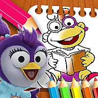 Muppet Babies Coloring Book Game Cover