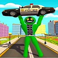 Stickman Incredible Monster Hero City Fight Game Cover