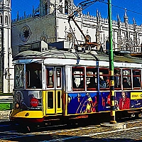 Tram Jigsaw Game Cover