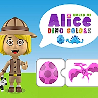 World of Alice   Dino Colors Game Cover