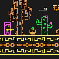 Line Pixel Adventure Game Cover