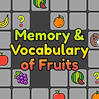 Memory and Vocabulary of Fruits Game Cover