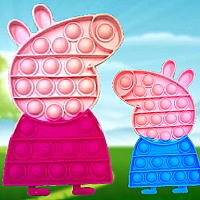 Pop It Pig Jigsaw Game Cover