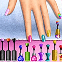 Royal Theme Nail Art DIY - Nail Studio Game Cover