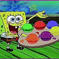 SpongeBob Tasty Pastry Party Game Cover