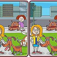 Spot The Difference City Game Cover