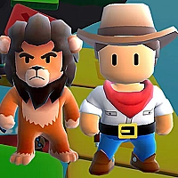 Stumble Guys Sliding Puzzle Game Cover