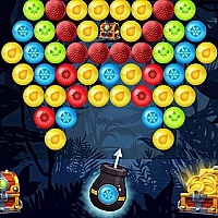 Bubble Shooter Golden Chests Game Cover