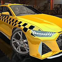 City Taxi 3D Simulator Game Cover