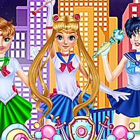 Sailor Moon Cosplay Show Game Cover
