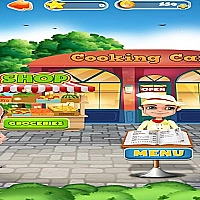 Cooking Cafe Game Cover