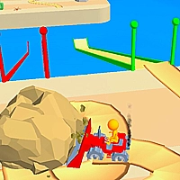 Racing Bulldozer Game Cover