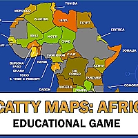Scatty Maps Africa Game Cover