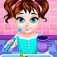 Baby Taylor Bed Time - Girl Game Cover