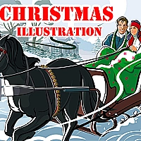 Christmas Illustration Puzzle  Game Cover