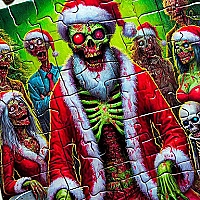 Zombie Christmas Jigsaw: Holiday Fun 4 Horror Fans Game Cover