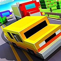 Blocky Highway: Traffic Racing Game Cover