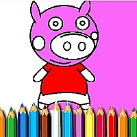 BTS Pig Coloring Game Cover