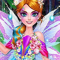 Fairy Magic Makeover Salon Spa Game Cover