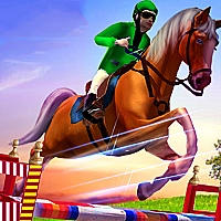 Horse Show Jump Simulator 3D Game Cover