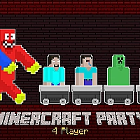 MinerCraft Party - 4 Player Game Cover