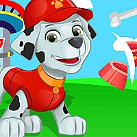 Paw Patrol Puppy Ninja Slice Fruit Game Cover