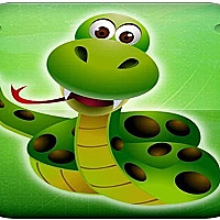 snake eat food game  Game Cover