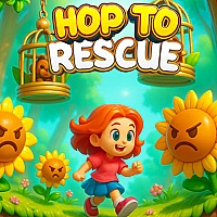 Hop To Rescue Game Cover