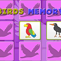 Kids Memory - Birds Game Cover