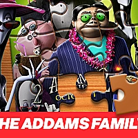 The Addams Family Jigsaw Puzzle Game Cover