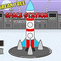 Break Free Space Station Game Cover