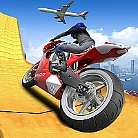 Impossible Moto Bike Track Stunts Game Cover