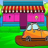 Orange Car Escape 2 Game Cover