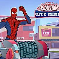 Spiderman Gold Miner Game Cover