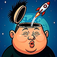 Crazy Rocket Man Game Cover