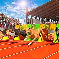 Dog Run 3D Game Cover