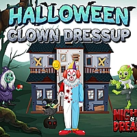 Halloween Clown Dressup Game Cover