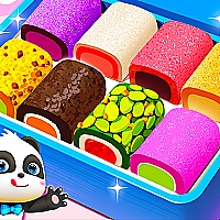 Little Panda Candy Shop Game Cover
