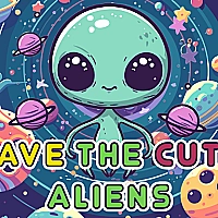 Save The Cute Aliens Game Cover