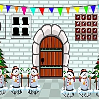 Snowman House Escape Game Cover