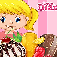 Diana Ice Cream Game Cover