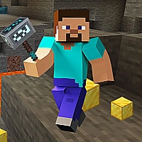 Minecraft Hidden Golden Blocks Game Cover
