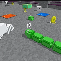 Slither Blocky Snake 3D Game Cover