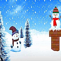 Snow Rain.io Fall Guys Jumping Game Cover