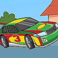 Speed Cars Jigsaw Game Cover