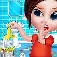 Sweet Home Clean Up Game Cover