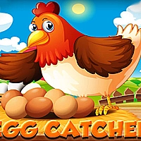 The Super Egg Catcher Game Cover