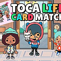 Toca Life Memory Card Match Game Cover