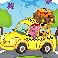 Animal Cars Match 3 Game Cover